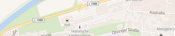 Karte Parkhaus Bahnweg Neuenstadt am Kocher