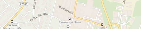 Karte HERM Tankstelle Buchen