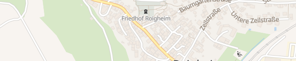 Karte Hauptstraße Roigheim