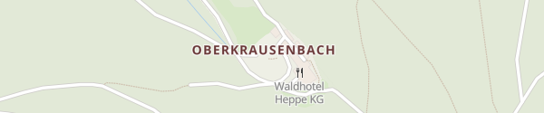 Karte Wald Hotel Heppe Dammbach