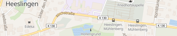 Karte Hotel Zum Hollengrund Heeslingen