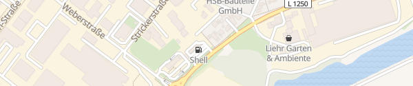 Karte Shell Tankstelle Nürtingen