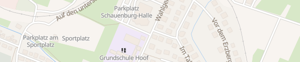 Karte Schauenburghalle Schauenburg