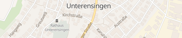 Karte Esslinger Straße Unterensingen