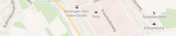 Karte Autohaus Russ Jesinger Nürtingen