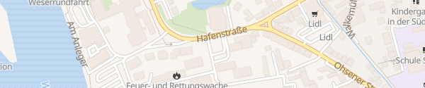 Karte Kundenzentrum Stadtwerke Hameln