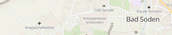 Karte E-Bike Ladesäule Spessart Therme Bad Soden-Salmünster