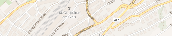Karte Unterstrasse St.Gallen