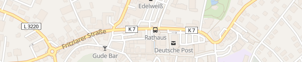 Karte Rathaus Gudensberg