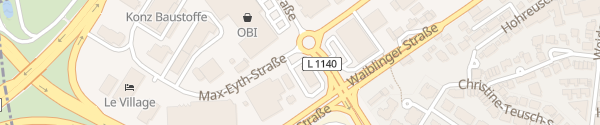 Karte McDonald's Winnenden