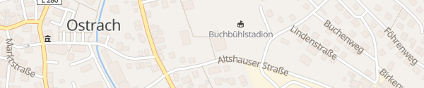 Karte Buchbühlstadion Ostrach