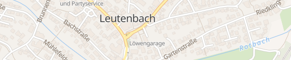 Karte Löwenplatz Leutenbach