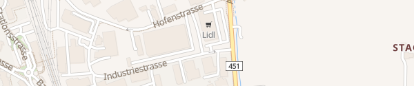 Karte Lidl Wittenbach