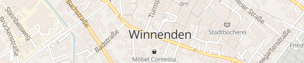 Karte Rathaus Winnenden