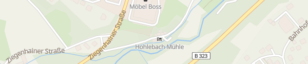 Karte Landgasthof Hohlebach Mühle Homberg (Efze)