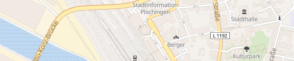 Karte Bahnhof Plochingen