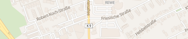 Karte Shell Tankstelle Friesische Straße Flensburg