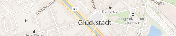 Karte Marktplatz Glückstadt