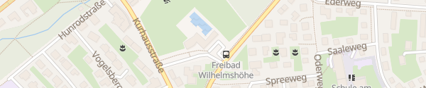 Karte Freibad Wilhelmshöhe Kassel