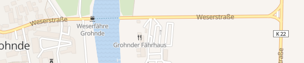 Karte Grohnder Fährhaus Emmerthal