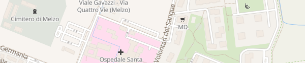 Karte Ospedale Santa Maria delle Stelle Melzo