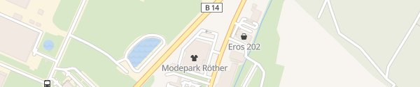Karte Modepark Röther Backnang