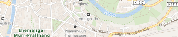 Karte Amtsgericht Backnang