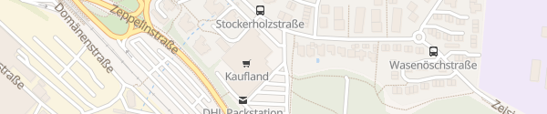 Karte Kaufland Stockerholzstraße Friedrichshafen