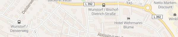 Karte Herzog-Wilhelm-Straße Wunstorf