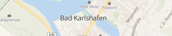 Karte Stadthafen Bad Karlshafen
