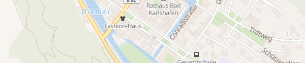 Karte Carlstraße Bad Karlshafen