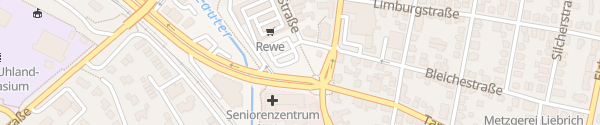 Karte REWE Dettinger Straße Kirchheim unter Teck