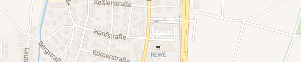 Karte REWE Kirchheimer Straße Dettingen unter Teck