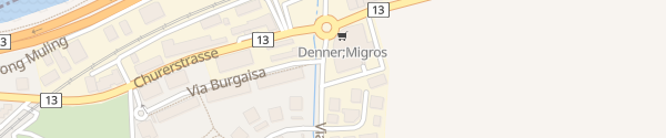Karte Plarenga-Center Domat/Ems