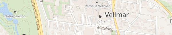 Karte Rathausplatz Süd Vellmar