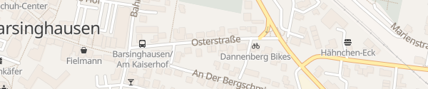 Karte Osterstraße Barsinghausen