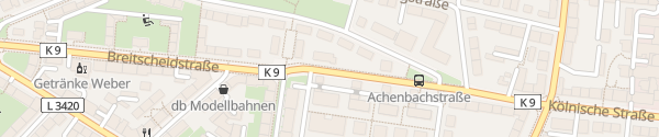 Karte Breitscheidstraße Kassel