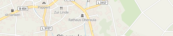 Karte Rathausvorplatz Oberaula