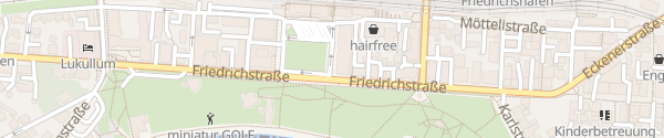 Karte Bahnhofplatz Friedrichshafen