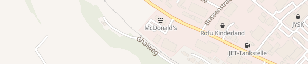 Karte McDonald's Bad Saulgau