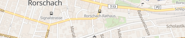 Karte Parkgarage Stadthof Rorschach