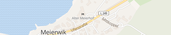 Karte Vitalhotel Alter Meierhof Glücksburg