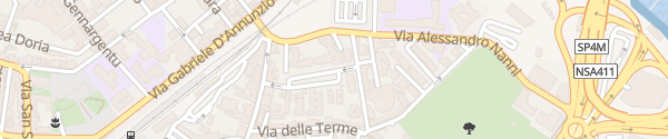 Karte Piazzale Bardanzellu Olbia