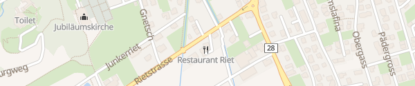 Karte Restaurant dasRiet Balzers