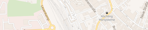 Karte Parkhaus Zentrum am Bahnhof Itzehoe