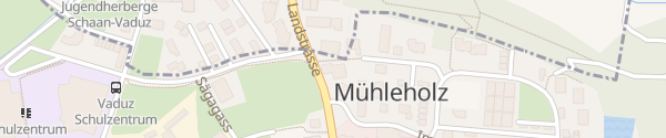 Karte Mühleholz-Garage Vaduz