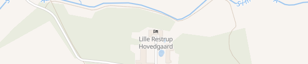 Karte Lille Restrup Hovedgård Aalestrup