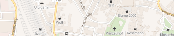 Karte Brookstraße Itzehoe
