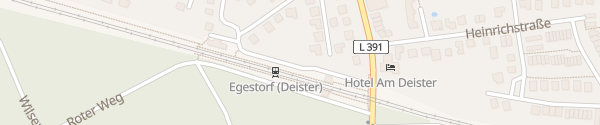 Karte Bahnhof Egestorf Barsinghausen
