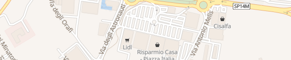 Karte Pittarello Olbia
